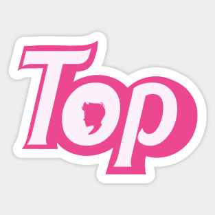 Top Barbie Sticker